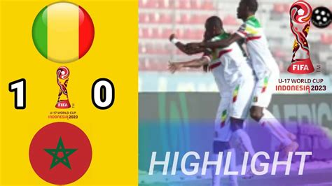 morocco vs mali u17 live